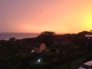 Beautiful sunset at Southbroom - Apartment for rent